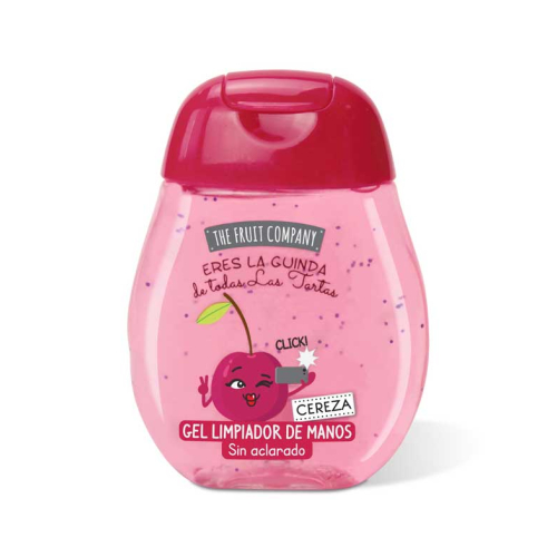 The Fruit Company - Gel disinfettante per le mani - Ciliegia