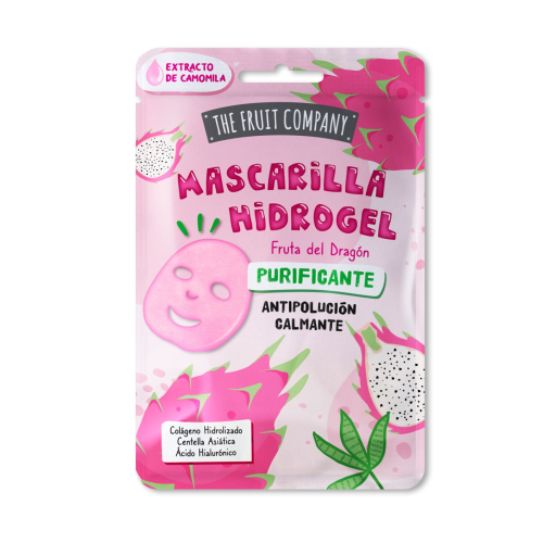 The Fruit Company - Maschera viso purificante in idrogel - Frutto del drago