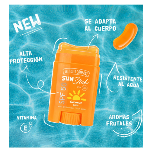 The Fruit Company - Stick solare SPF50 - Tropical