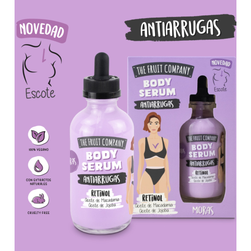 The Fruit Company - Siero corpo speciale al retinolo per il décolleté - More