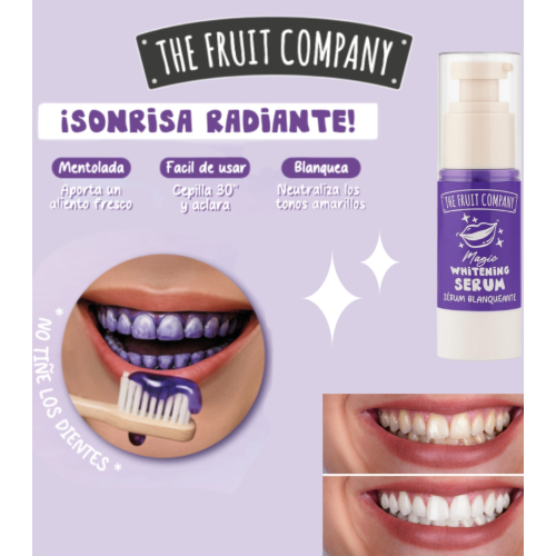 The Fruit Company - Siero sbiancante per denti Magic Whitening