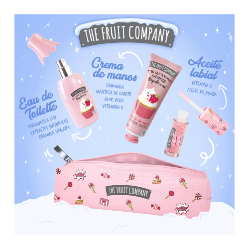 The Fruit Company - Set regalo con fragole e panna