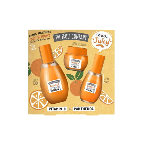 The Fruit Company - Set trattamento viso So Juicy - Vitamina C + Pantenolo