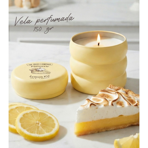 The Fruit Company - Candela profumata Patisseries - Lemon Pie