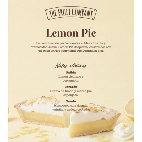 The Fruit Company - Candela profumata Patisseries - Lemon Pie