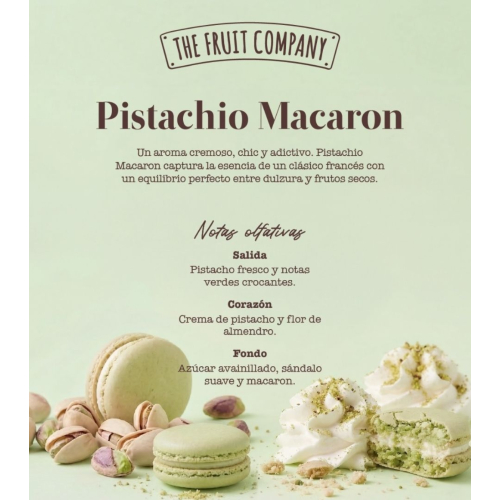 The Fruit Company - Candela profumata Patisseries - Pistachio Macaron