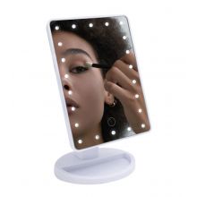 Thulos - Specchio per trucco a 180° con illuminazione a LED TH-BY06