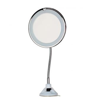 Thulos - Specchio per trucco a 360° con illuminazione a LED TH-BY07
