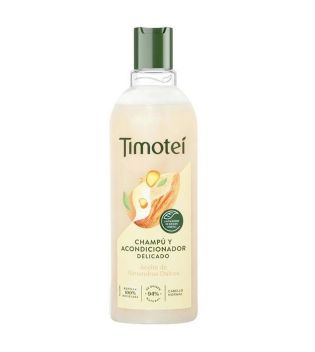 Timotei - Shampoo e balsamo all'olio di mandorle dolci - Tutti i tipi di capelli