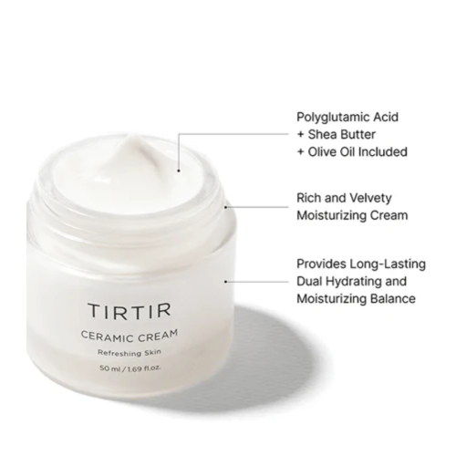 TIRTIR - Crema viso idratante Ceramic Cream