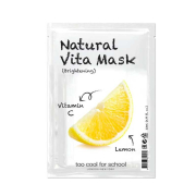 Too cool for school  - Maschera per il viso Natural Vita - Illuminante