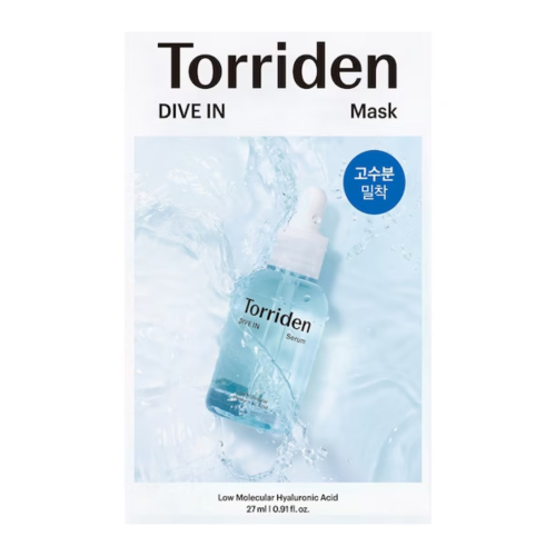 Torriden - *Dive In* - Maschera viso con acido ialuronico a basso peso molecolare