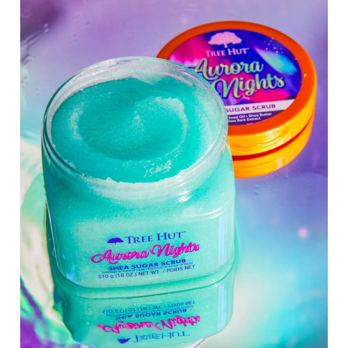 Tree Hut - Scrub corpo Shea Sugar Scrub - Aurora Nights