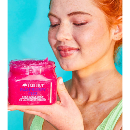 Tree Hut - Scrub corpo Shea Sugar Scrub - Raspberry Fizz
