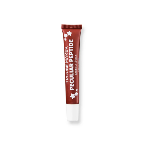 Trouble Maker  - Balsamo per le labbra Peculier Peptide Shimmer - Jelly Jam Deep Nude