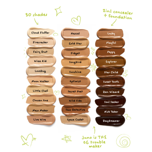 Trouble Maker - Base per il trucco con finitura opaca Juno Full Coverage - Firecracker