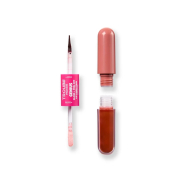 Trouble Maker - Duo Lip Tint peel-off  + Lucidalabbra Genius - Checkmate Peach Pink