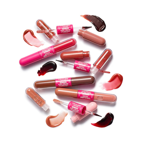 Trouble Maker - Duo Lip Tint peel-off  + Lucidalabbra Genius - Clever Girl