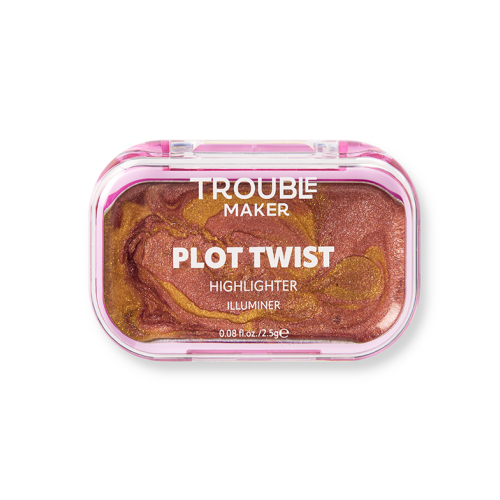 Trouble Maker - Plot Twist Cream Highlighter - In Motion Gold