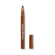 Trouble Maker - Matita per sopracciglia Fluffer Brow Brush Natural - Medium Brown