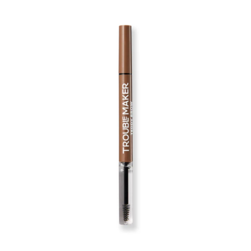 Trouble Maker - Matita fissante per sopracciglia 2 in 1  Teddy Brow - Light Brown