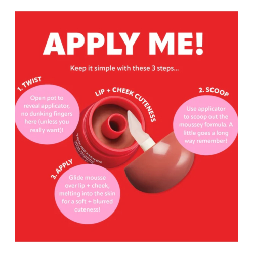 Trouble Maker - Mousse per labbra e guance Little Pudding - Kimmi Coral Pink