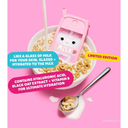 Trouble Maker - *Squishmallows* - Crema idratante per il viso - Amelie the Strawberry Milk