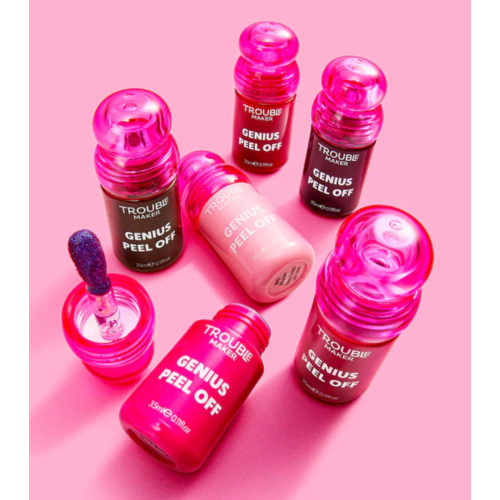 Trouble Maker - Tinta per labbra Genius peel-off - Witchcraft Hot Pink