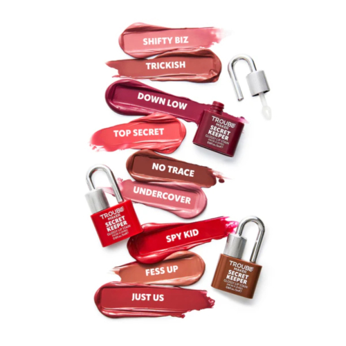 Trouble Maker - Tinta labbra Secret Keeper - Fess Up Latte Nude