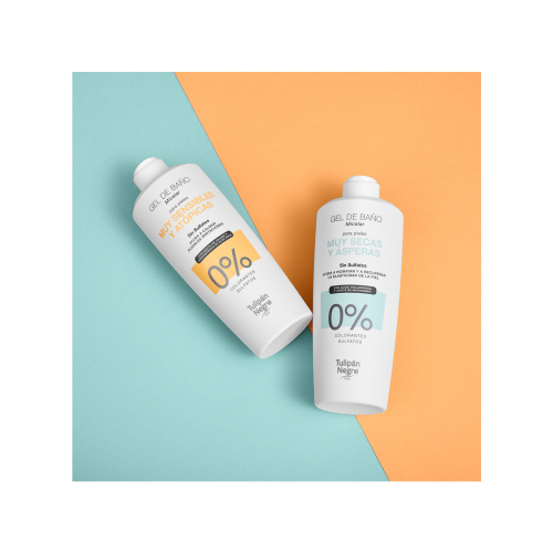 Tulipán Negro - Gel da bagno micellare - Pelli molto sensibili e atopiche