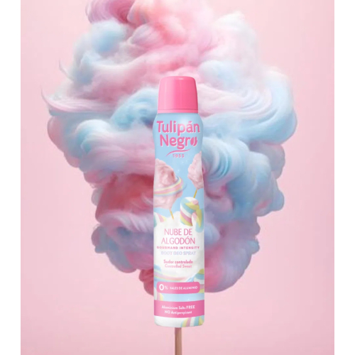 Tulipán Negro - *Gourmand Intensity* - Deodorante Deo Spray - Nube de Algodón