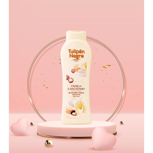 Tulipán Negro - *Gourmand Intensity* - Gel da bagno 650ml - Vainilla & Macadamia