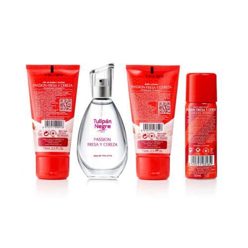 Tulipán Negro - *Gourmand Intensity* - Set regalo - Fragola e Ciliegia Passion