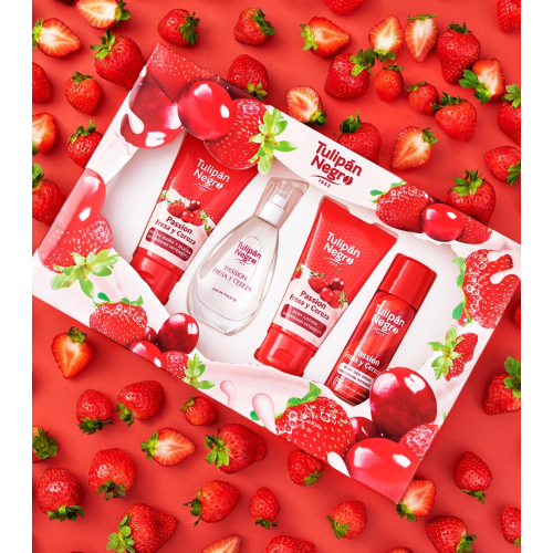 Tulipán Negro - *Gourmand Intensity* - Set regalo - Fragola e Ciliegia Passion