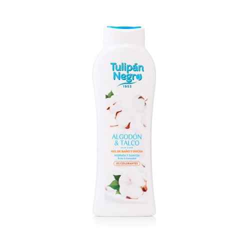 Tulipán Negro - *Skin Care* - Bagnoschiuma 650ml - Algodón & Talco