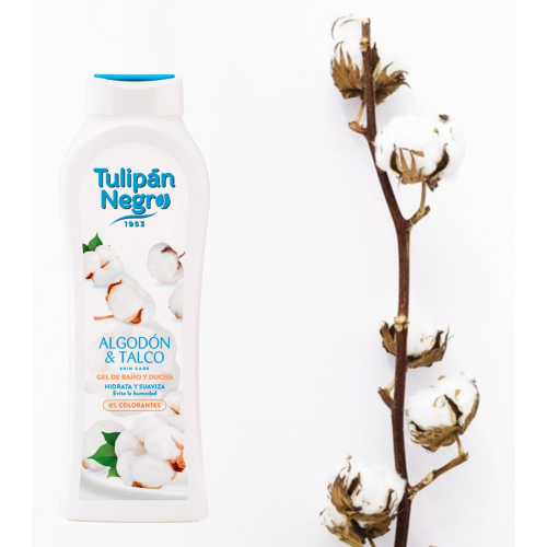 Tulipán Negro - *Skin Care* - Bagnoschiuma 650ml - Algodón & Talco