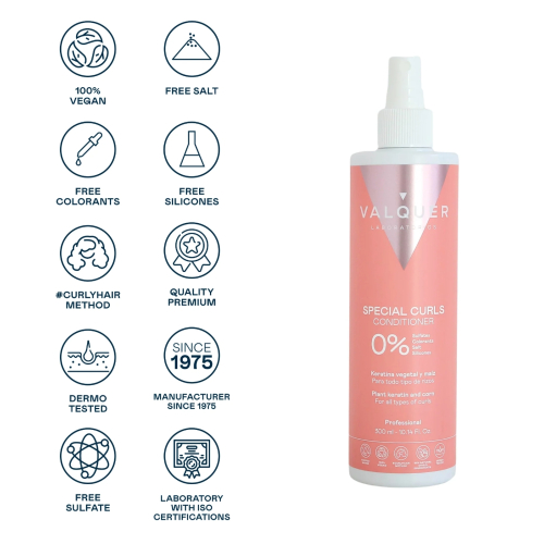 Valquer - Speciale balsamo per ricci - Tutti i tipi di ricci
