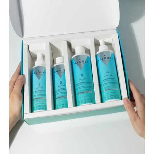 Valquer - *Bioplex* - Set completo di routine per la ricostruzione e la protezione dei capelli