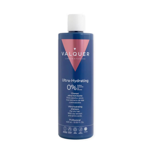 Valquer - Shampoo senza Solfati e senza Siliconi Ultra idratante 400ml - Capelli secchi