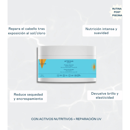 Valquer - Maschera per capelli After Sun Detox