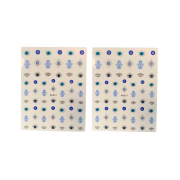 Varie - Adesivi per nail art - 02: Occhi malvagi