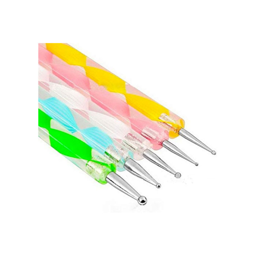 Bifull - Set di perforatori per nail art a doppia estremità