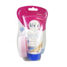 Veet - Crema depilatoria sotto la doccia per corpo e gambe Minima - Pelli sensibili