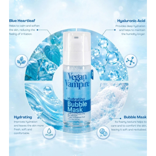 Vegan Vampire - Maschera facciale Bubble - Hydrating
