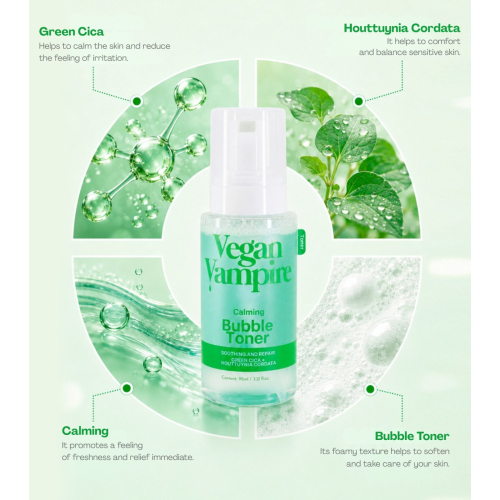 Vegan Vampire - Tonico viso Bubble - Calming