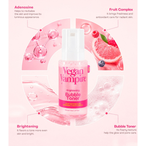 Vegan Vampire - Tonico viso Bubble - Brightening