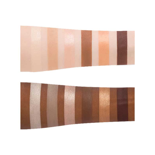 Viseart - Powder Bronzer & Highlighter Palette - VSC01: Sculpting