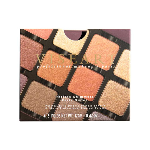 Viseart - Palette di ombretti Petites Shimmers - Paris Nudes