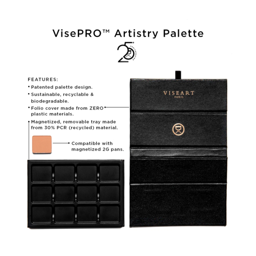 Viseart - Slim Pro VisePRO Palette di ombretti - VISE01: Neutral Mattes 25e Anniversary