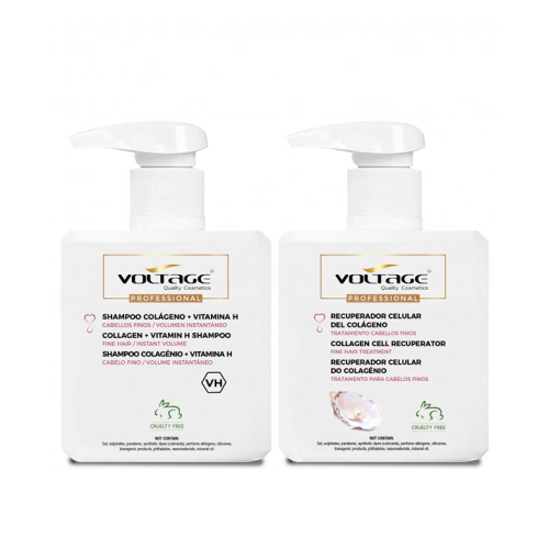 Voltage - Confezione Volume Totale - Capelli fini
